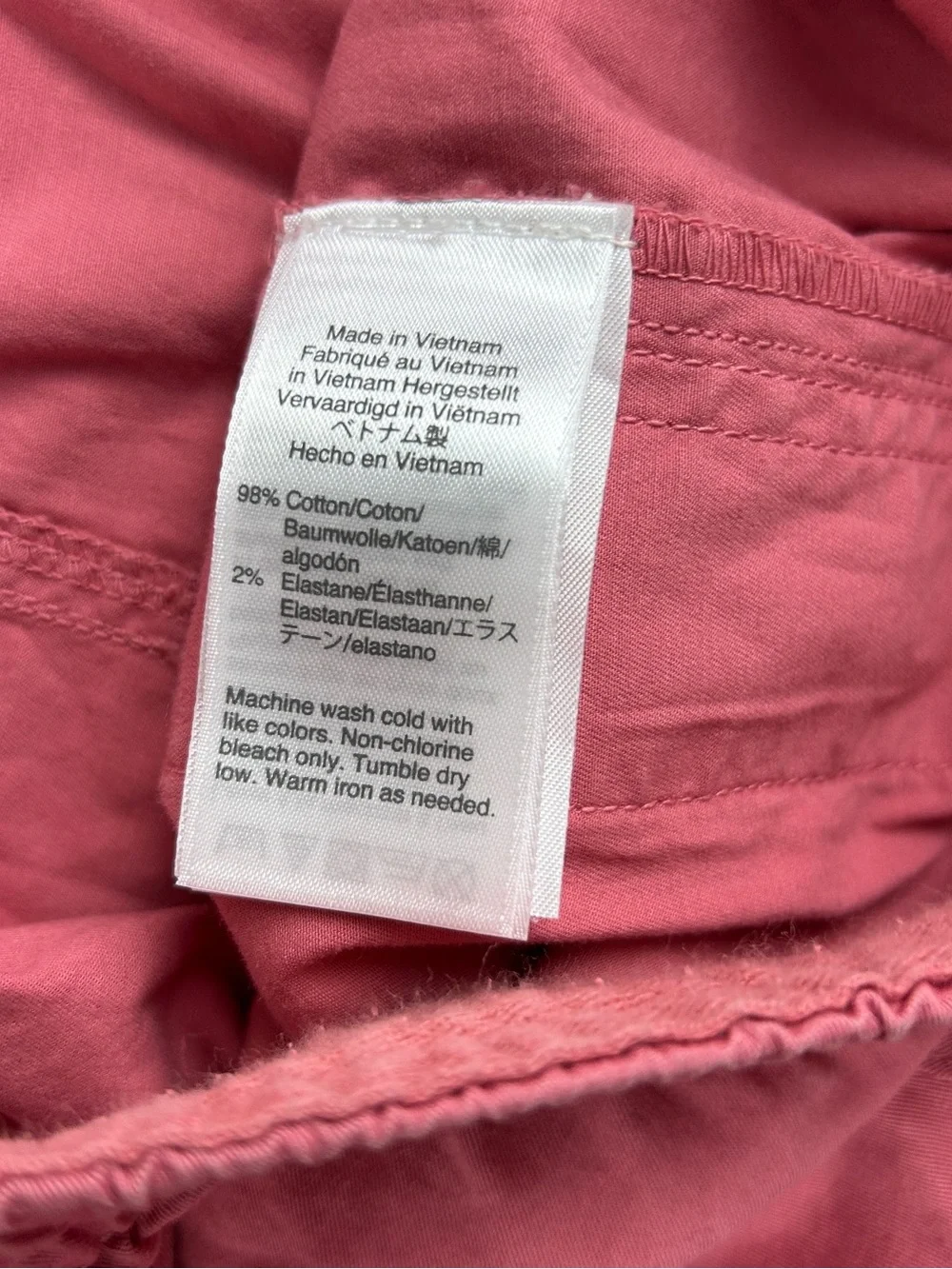 J Crew Mr Porter Chino Shorts Mens 2XL Salmon Pink Blend Beach Cotton